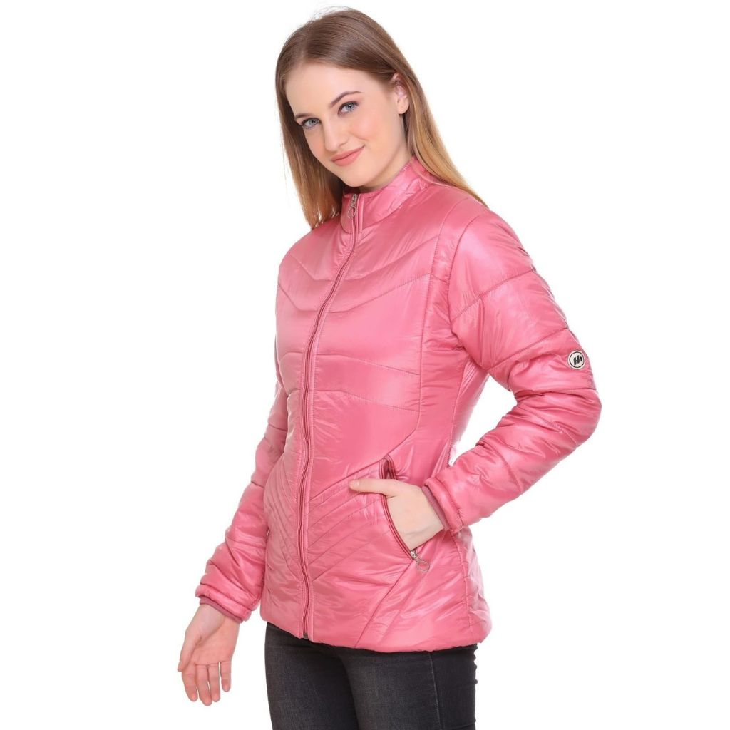 Buy Brazo full sleeve winter wear jacket for women (XL, Pink) at Amazon.in